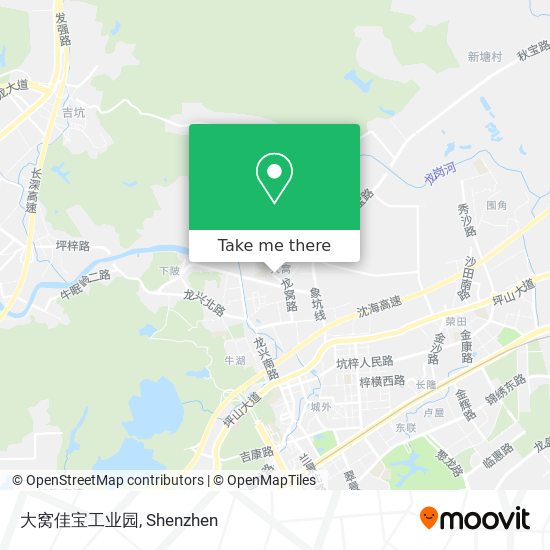 大窝佳宝工业园 map