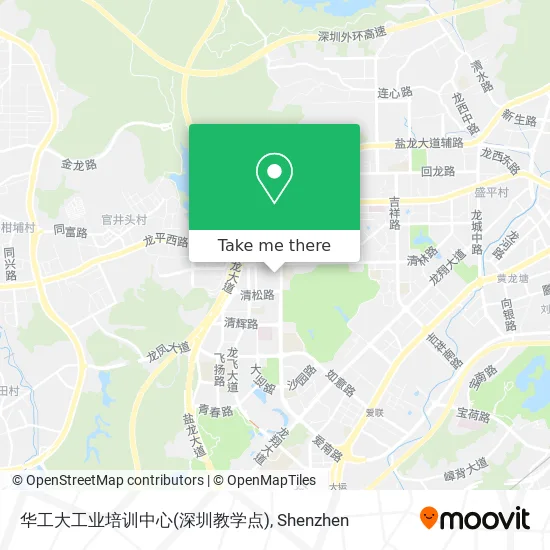华工大工业培训中心(深圳教学点) map