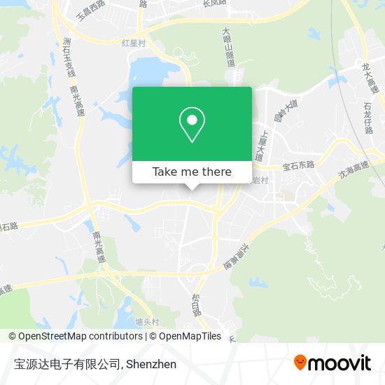 宝源达电子有限公司 map
