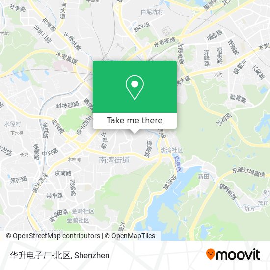 华升电子厂-北区 map