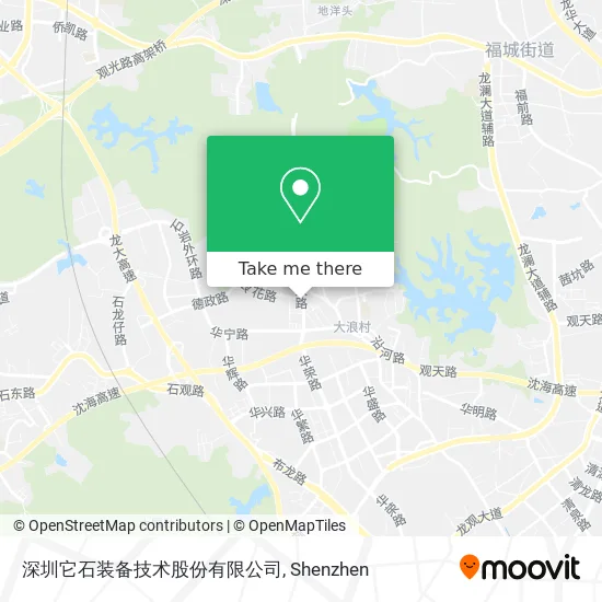 深圳它石装备技术股份有限公司 map