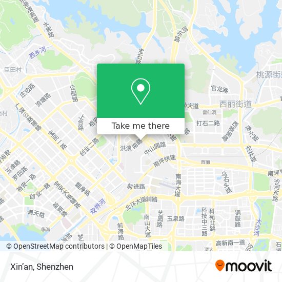 Xin’an map