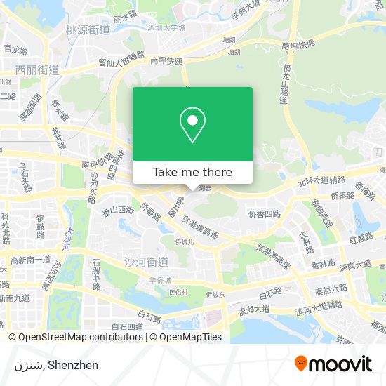 شنژن map