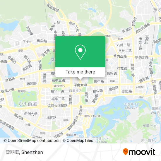 শেনচেন map