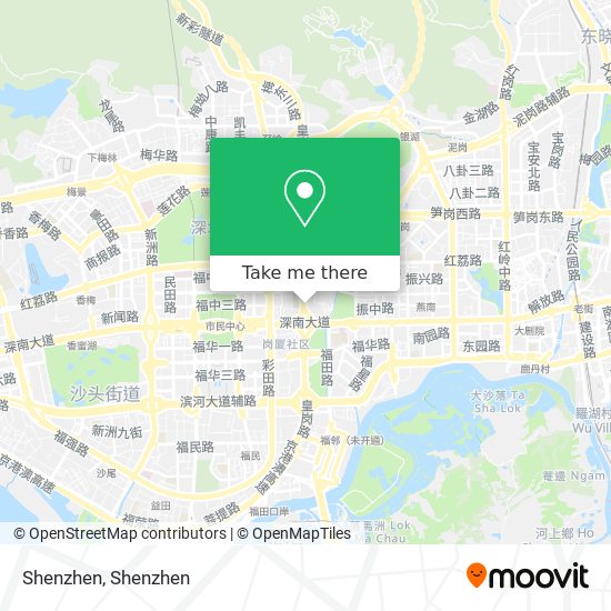 Shenzhen map