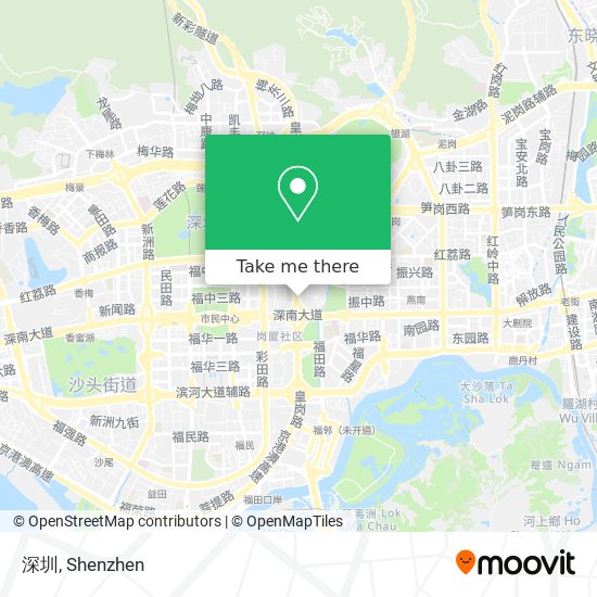 深圳 map