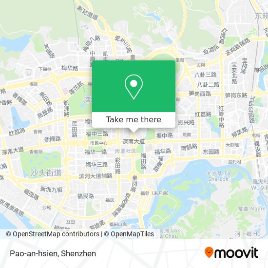 Pao-an-hsien map