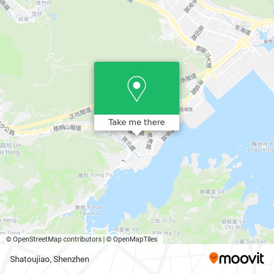 Shatoujiao map