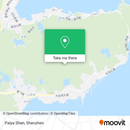 Paiya Shan map