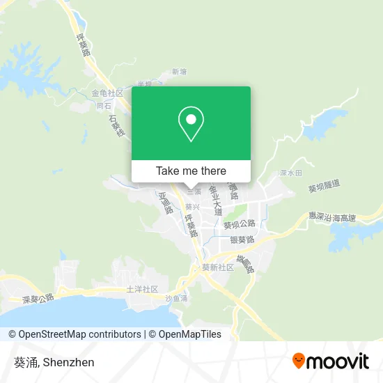 葵涌 map