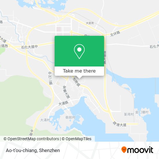 Ao-t’ou-chiang map