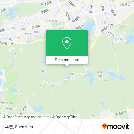马峦 map