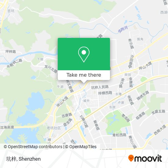 坑梓 map