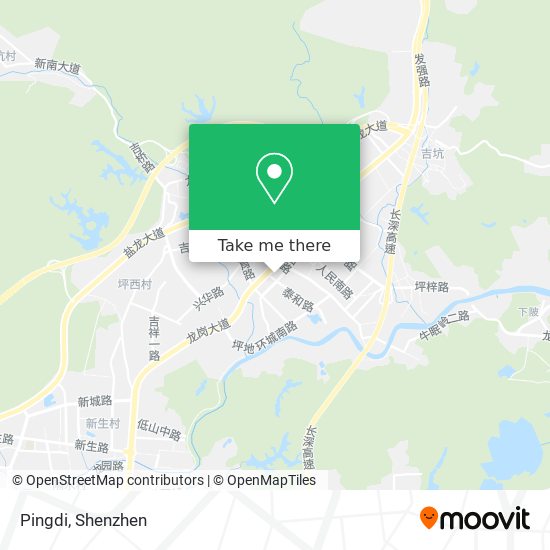 Pingdi map