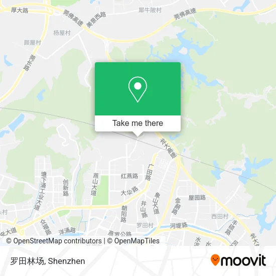 罗田林场 map
