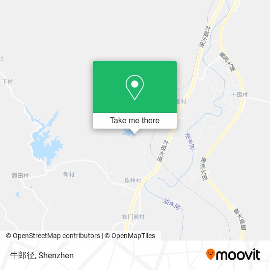 牛郎径 map