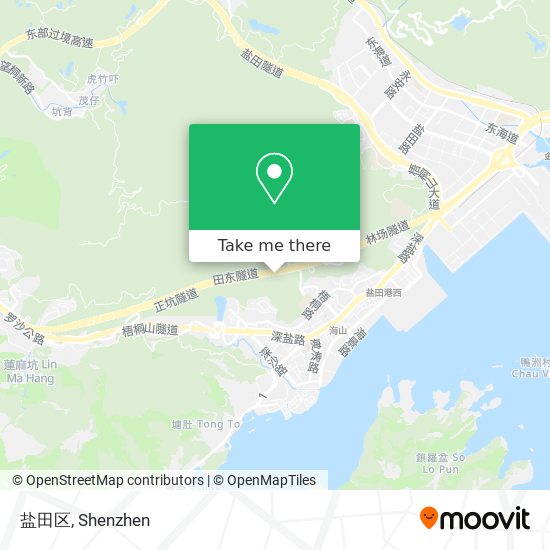 盐田区 map