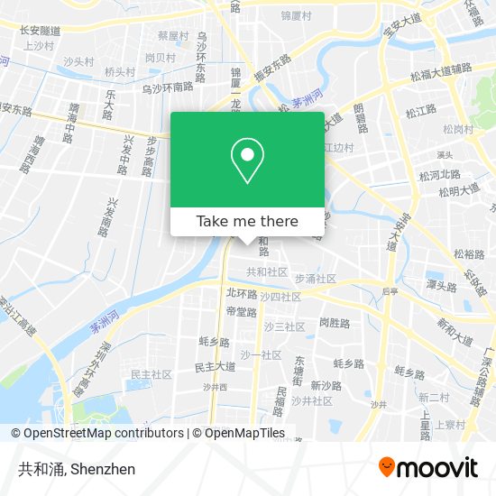 共和涌 map