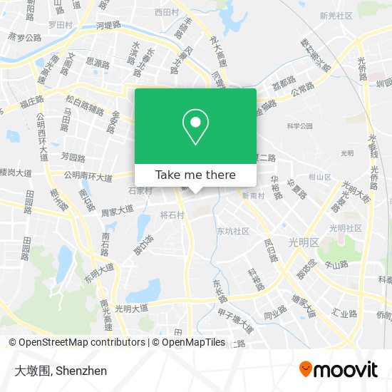 大墩围 map