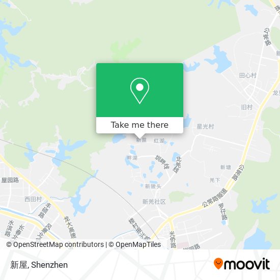 新屋 map