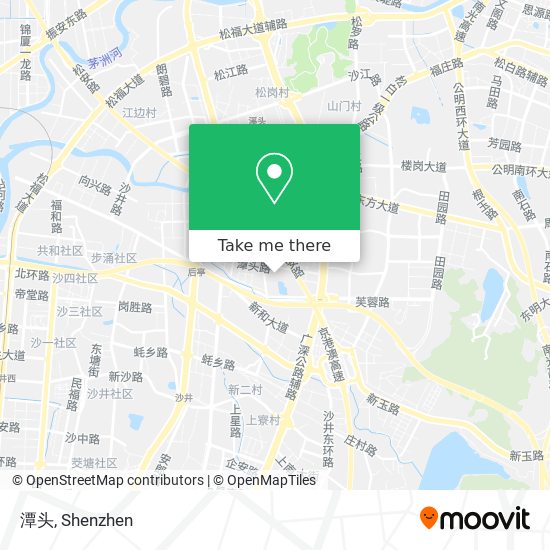 潭头 map