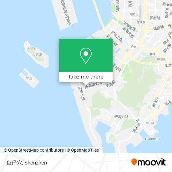 鱼仔穴 map