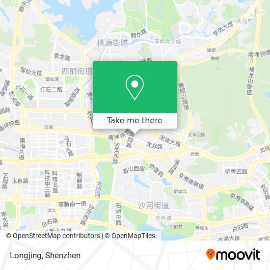 Longjing map