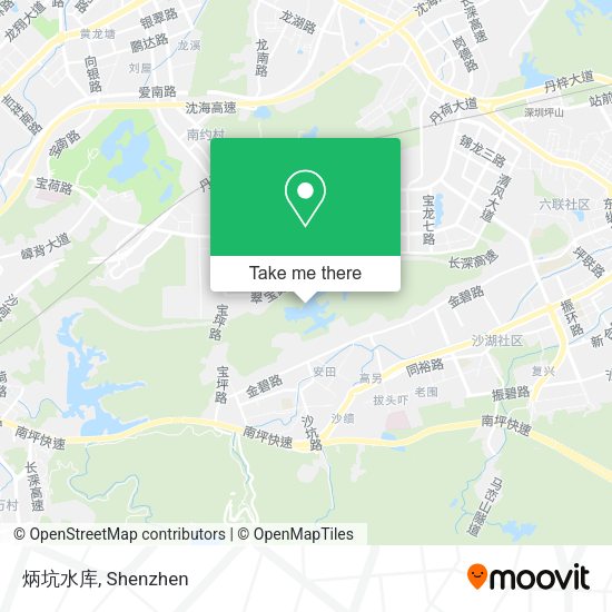 炳坑水库 map
