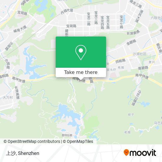 上沙 map