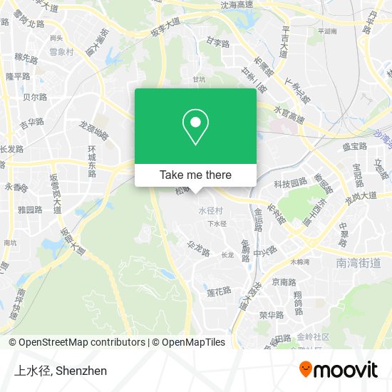 上水径 map