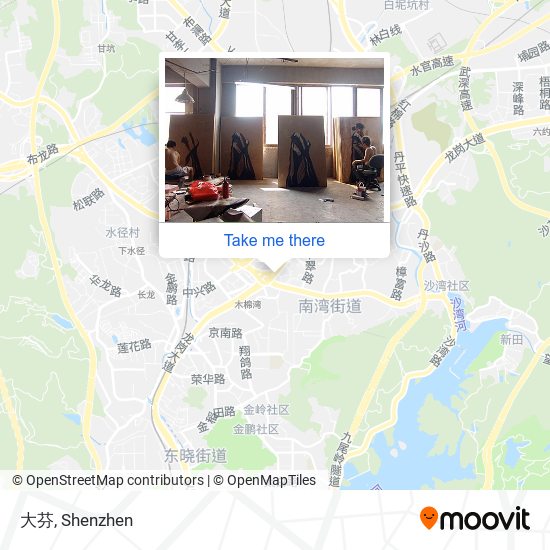 大芬 map
