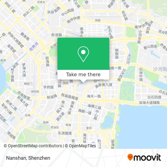 Nanshan map