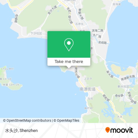 水头沙 map