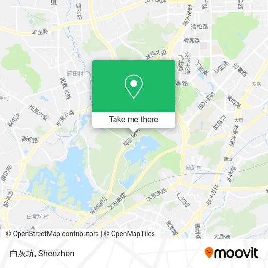 白灰坑 map