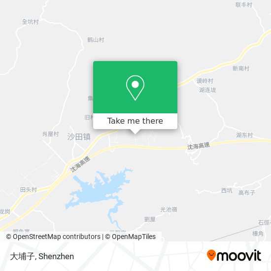 大埔子 map