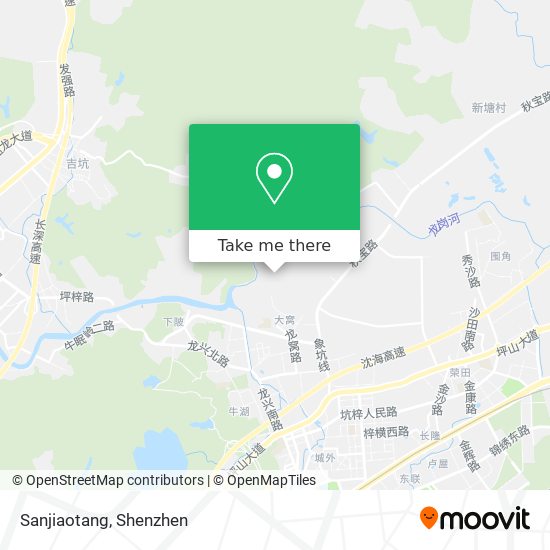 Sanjiaotang map