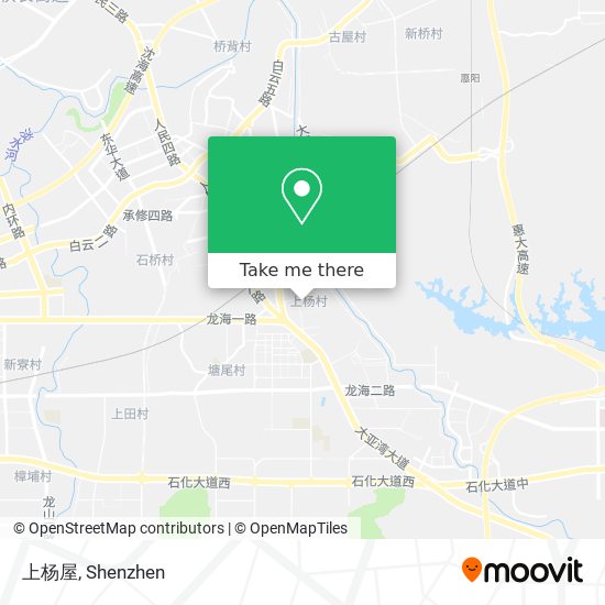 上杨屋 map
