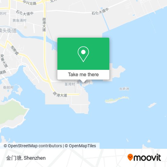 金门塘 map