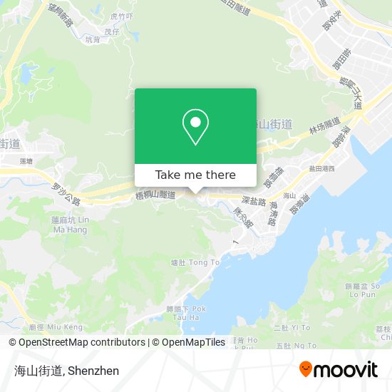 海山街道 map