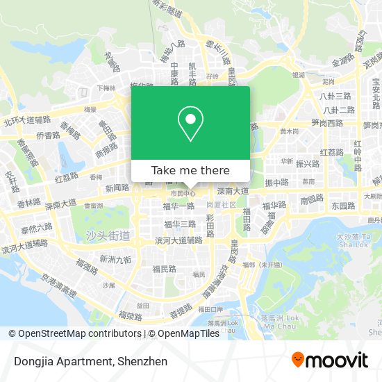 Dongjia Apartment map