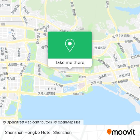 Shenzhen Hongbo Hotel map