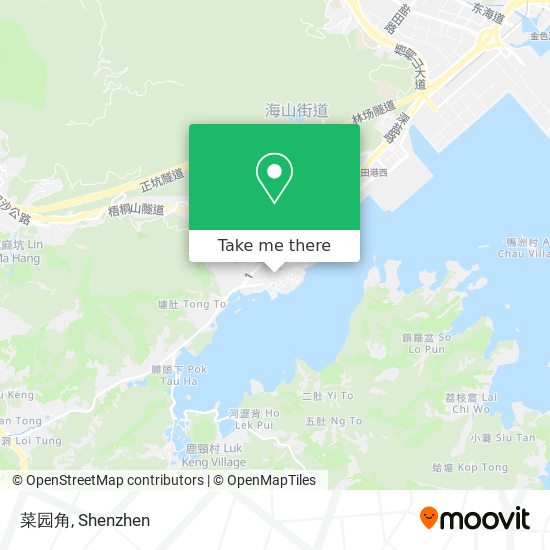 菜园角 map