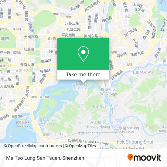 Ma Tso Lung San Tsuen map