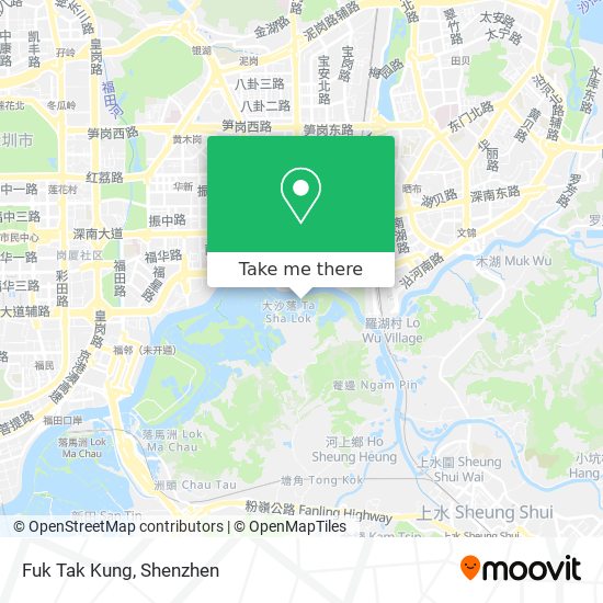 Fuk Tak Kung map