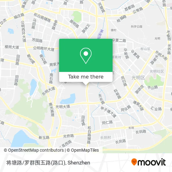 将塘路/罗群围五路(路口) map