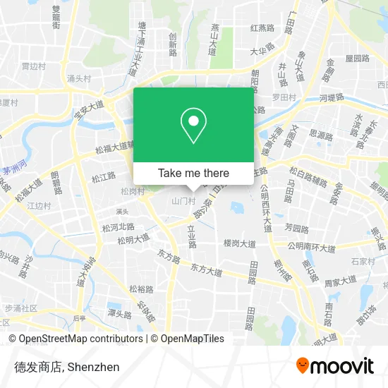 德发商店 map