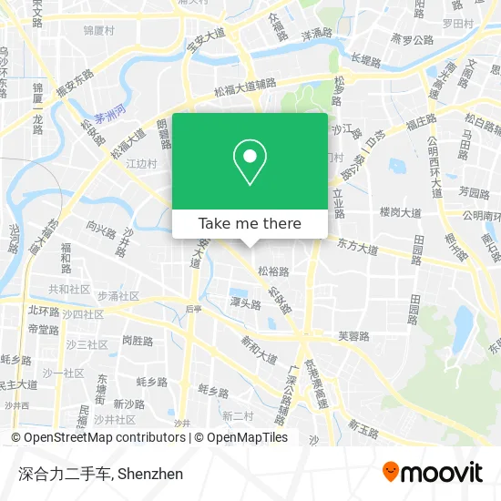 深合力二手车 map