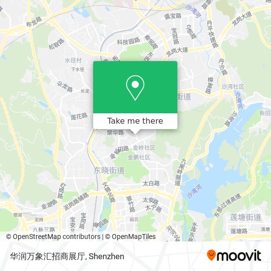 华润万象汇招商展厅 map