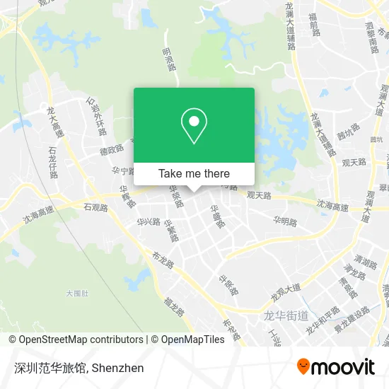 深圳范华旅馆 map