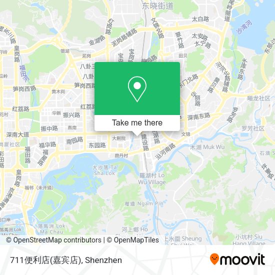 711便利店(嘉宾店) map